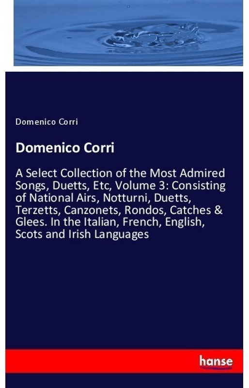Domenico Corri - Domenico Corri  Kartoniert (TB)