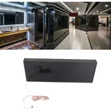 Doppelseitige Digitale Led-wanduhr Mit Temperaturanzeige Für Bahnhöfe, U-bahnen Und Züge