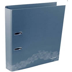 DONAU FLIP faltbar Ordner dunkelgrau stabile Pappe 7,5 cm DIN A4