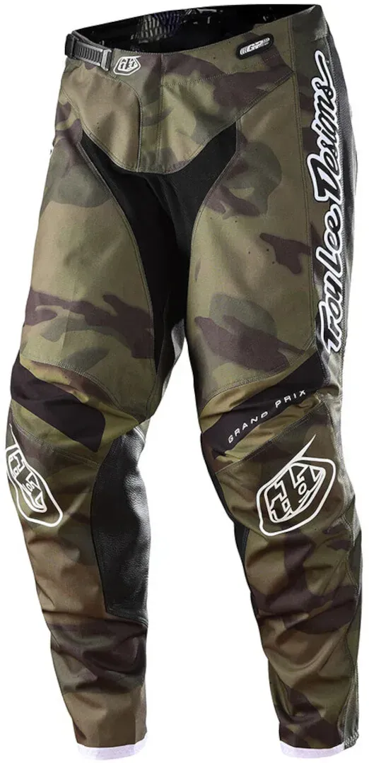 Troy Lee Designs GP Brazen Camo Motocross Hose, schwarz-grün, Größe 30 für Männer