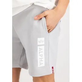Alpha Industries "Alpha PP Short", Herren, Gr. XL, Normalgrößen, grau (pastel grau), Obermaterial: 80% Baumwolle, 20% Polyester, Hosen Shorts