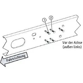 easydriver Adaptersatz M Chassis, 2000kg