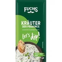 Fuchs Gewürze - Let's dip! Kräuter der Provence Gewürzzubereitung, Gewürz für Kräuterquarkdip, 7,5 g im Beutel (Packung mit 5)