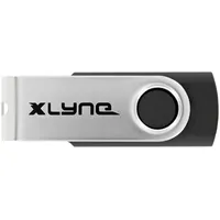 Xlyne USB-Stick Retail 16GB Schwarz/Silber 7601600 USB-C®