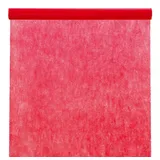Santex Tischdecke VLIES- ROLLE Uni (Dekorolle z.B.Tischdecke) 120cm/10m rot