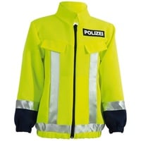 Fritz Fries & Söhne GmbH Kinder Polizei Jacke Neon Kostüm mit Aufschrift (116)