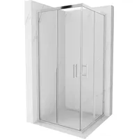 Mexen Rio quadratische Duschkabine 90 x 90 cm Transparent Chrom 860-090-090-01-00