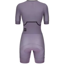 Santini SMS Santini Leaf Kurzarm-trisuit - Violet - L