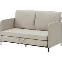 [en.casa] Schlafsofa Soini mit Liegefunktion Beige