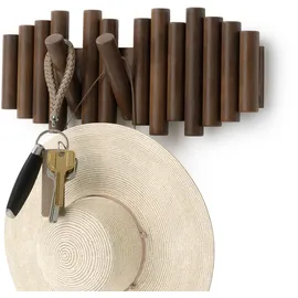 Umbra Garderobenleiste Picket Walnuss