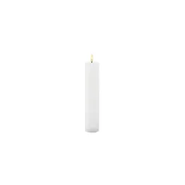 Sirius Sille LED Echtwachskerze 25 cm weiß
