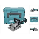 Makita DPJ 180 ZJ Akku Nutfräse 18 V 100 mm + Makpac