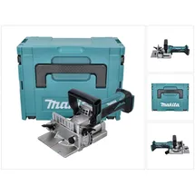 Makita DPJ 180 ZJ Akku Nutfräse 18 V 100 mm + Makpac
