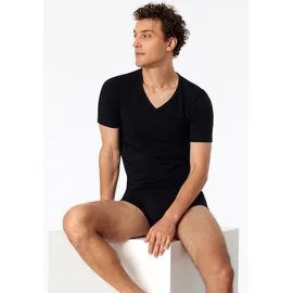 SCHIESSER 2PACK T-shirt 95/5 in schwarz | Gr.: 4