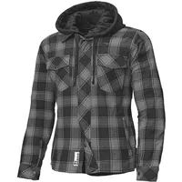 Held Lumberjack II, Hemd/Textiljacke - Schwarz/Grau - 5XL