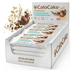 CaloCake Hochkalorische Nahrung als Riegel zum Zunehmen 24 St