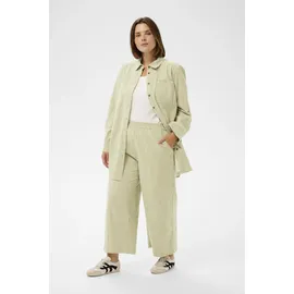 KAFFE CURVE Tunika KCnana Loose fit in Chincilla / White stripe), | Gr.: 48