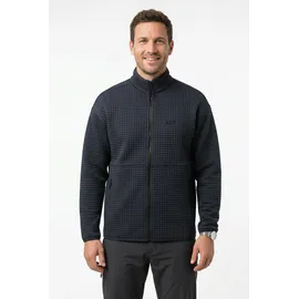 Jack Wolfskin Mogari FZ Herren Fleecejacke Schwarz/Marine XXL