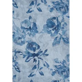 Rabe Schal Floraler Print in Hellblau für Damen