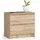 abamihome Nachtschrank Akord 60 x 60 x 55 cm Braun