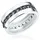 Rafaela Donata Ring schwarz | silber 52