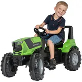 Rolly Toys rollyFarmtrac Deutz-Fahr Agrotron TTV 720057 (für Kinder ab DREI Jahre, Flüsterlaufreifen, längen-und höhenverstellbarer Sitz)