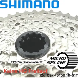 Shimano Deore CS-M6100 Kassette Silber 12-fach 10-51 Zähne