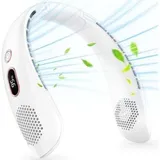 Nackenventilator, Tragbarer Usb-nackenventilator Ohne Rotorblätter, Leise Mit 360°-luftstrom, 3 Geschwindigkeitsstufen, Wiederaufladbarer Mini-ventilator Für Büro, Zuhause, Reisen Und Outdoor-aktivitä