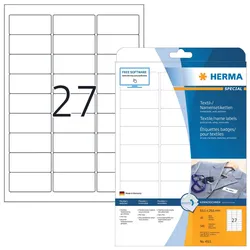 HERMA Namensetiketten 4511 weiß 63,5 x 29,6 mm
