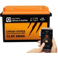 LIONTRON LiFePO4 200Ah > Smart BMS mit Bluetooth