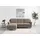 sit&more Ecksofa SIT & MORE "Farö L-Form", grau (taupe), B:234cm H:90cm T:168cm, Sofas, Ecksofa, inklusive Federkern, wahlweise mit Bettfunktion und Bettkasten