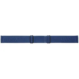 Uvex athletic CV Skibrille für Damen und Herren - Filterkategorie 2 - beschlagfrei - navy matt mirror orange one size
