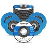 luxuskollektion Fächerscheiben 115 mm 12 Stück Blau115 MM 12 PCS 120er Körn