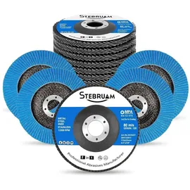 luxuskollektion Fächerscheiben 115 mm 12 Stück Blau115 MM 12 PCS 120er Körn