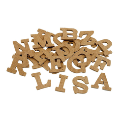 VBS Deko-Buchstaben Buchstaben-Alphabet, 26 Stück