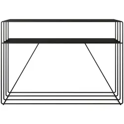 Metallbude Konsolentisch Ria Stahl Schwarz