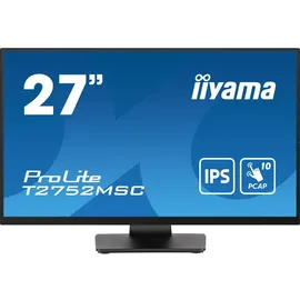 Iiyama ProLite T2752MSC-B1 68,6cm (27") FHD IPS Multi-Touch Monitor HDMI/DP/USB