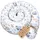 Totsy Baby Seitenschläferkissen Bettschlange Body Pillow 400 cm Baumwolle - Kopfkissen lang Bettrolle Schlafkissen Nackenrolle Kissen Eulen
