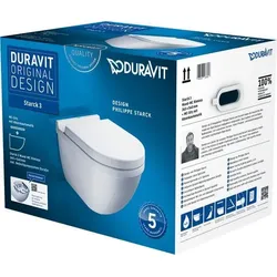 Duravit Starck 3 WC-Set wandhängend 370x540x425 mm - 45270900A1 45270900A1