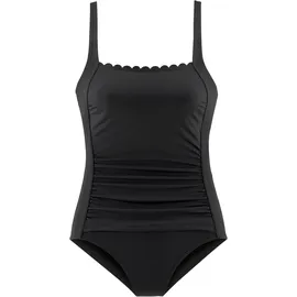 LASCANA Badeanzug Camilla Schwarz/Weiß 38 Cup B
