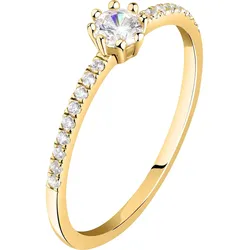 Live Diamond Damenring 375er Gelbgold, recycelt Ringe   