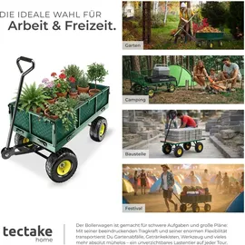 Tectake Bollerwagen grün