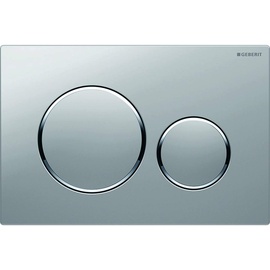 Geberit Sigma20 Betätigungsplatte mattchrom-lackiert, easy-to-clean-beschichtet/hochglanz verchromt