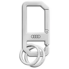 Audi Collection Audi Schlüsselanhänger Karabiner silber