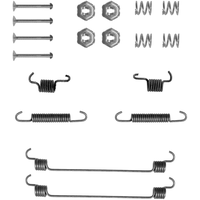 ATE Zubehörsatz Bremsbacken Hinten (03.0137-9125.2) für Alfa Romeo 33