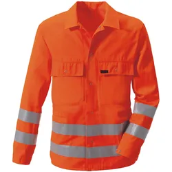 rofa Warnschutz Jacke 186 (Gewebe 39) - leuchtorange - 62