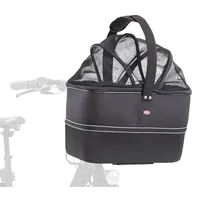 Trixie Hund Katze Fahrradkorb Lenkerkorb vorne mit Netzhaube & Regenhaube