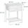 Relaxdays Nachtschrank 2er Set 40 x 60 x 60 cm Weiß