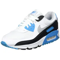 Nike Air Presto, Turnschuhe für Herren, White Black Grey Fog Laser Blue, 46 EU - 46 EU