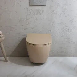 Hänge-WC inkl. Sitz mit Absenkautomatik – Farbe wählbar - Elements von Hudson Reed